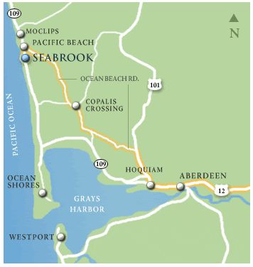 map to seabrook WA rentals